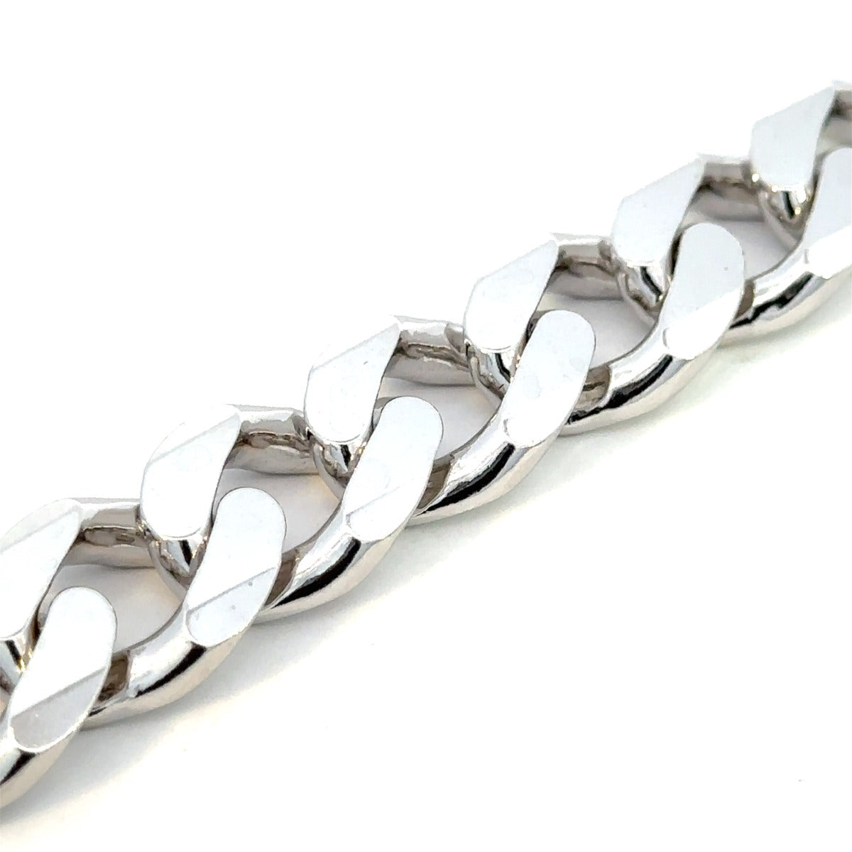 SILVER CURB CHAIN 15MM