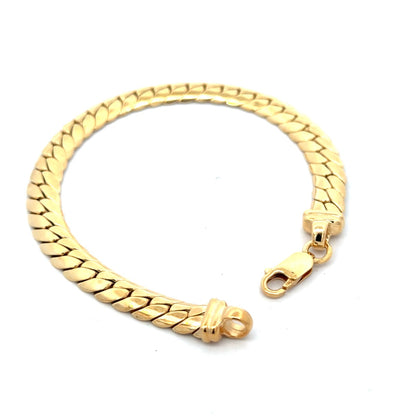 10KY HOLLOW MEN'S BRACELET HVX62841