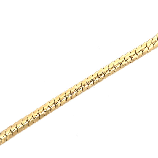 10KY HOLLOW MEN'S BRACELET HVX62841