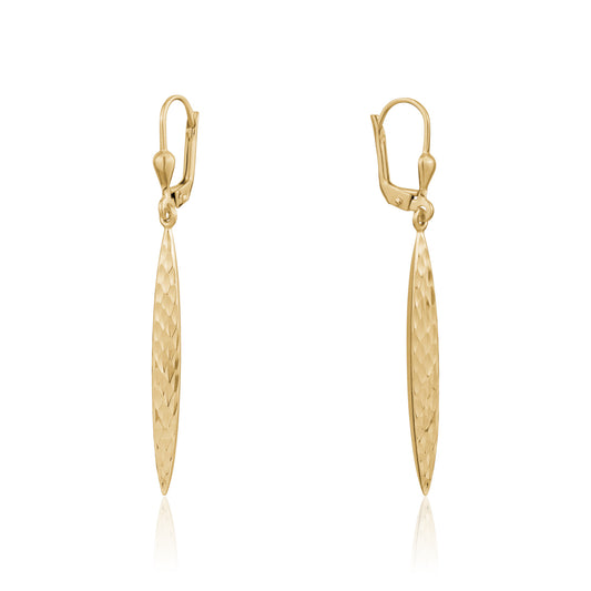 10KY LONG DROP EARRING