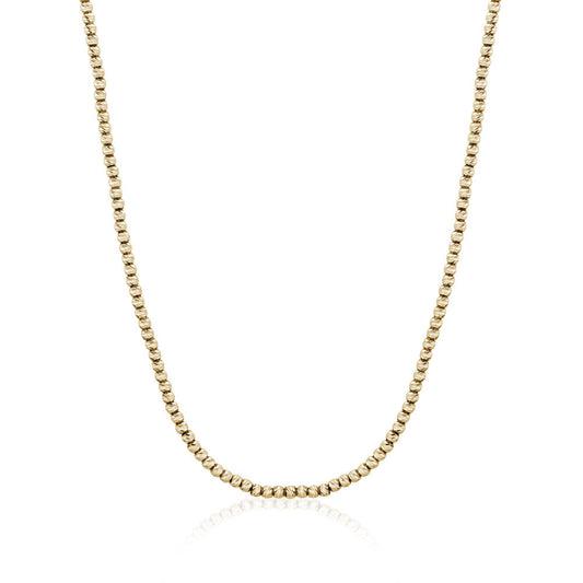 10k Yellow Gold DC Ball Chains