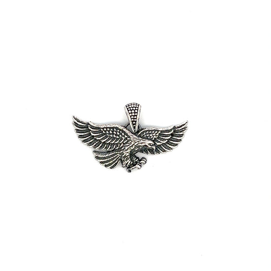 STERLING SILVER EAGLE PENDANT KU2142