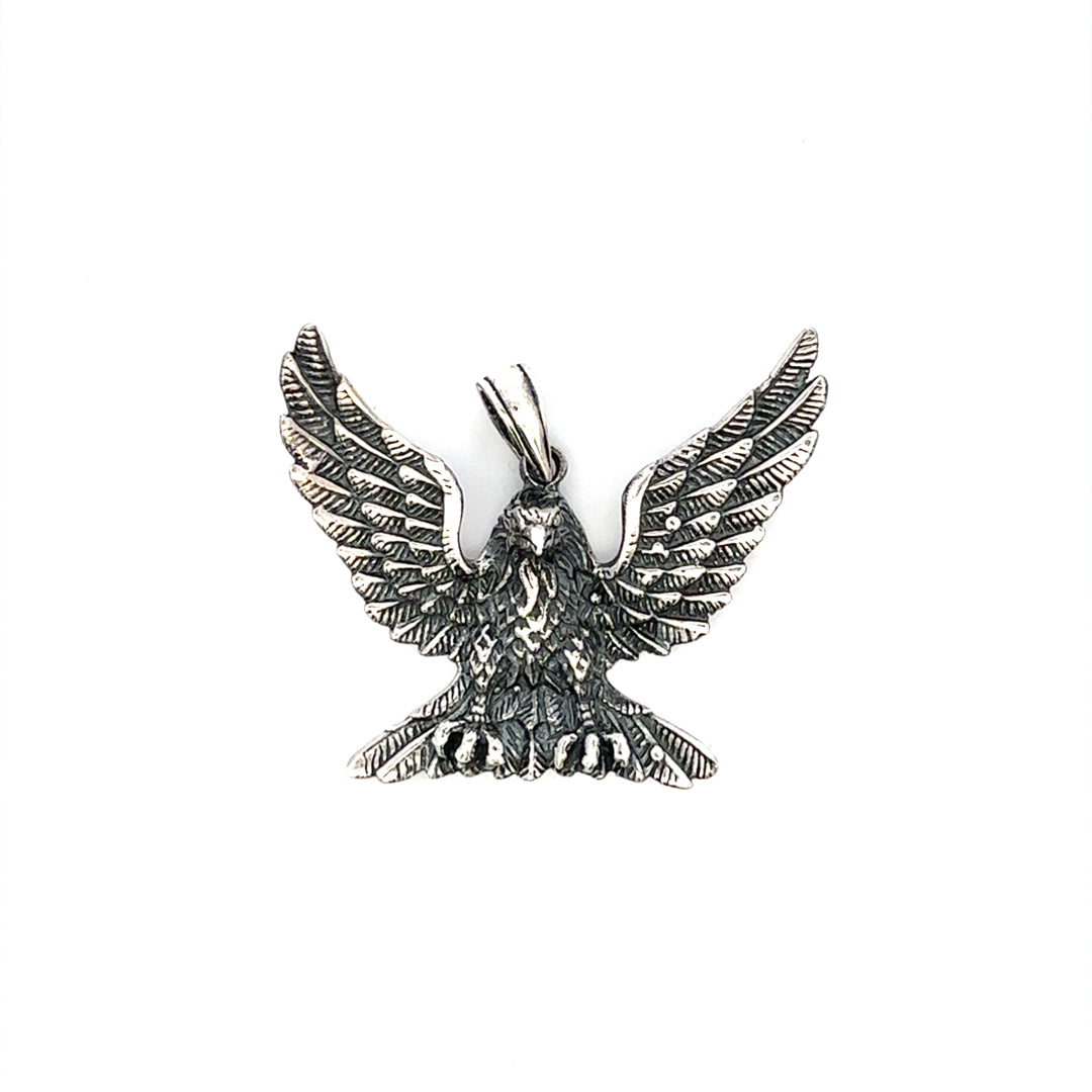 STERLING SILVER EAGLE PENDANT KU2408