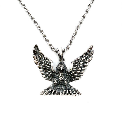 STERLING SILVER EAGLE PENDANT KU2408