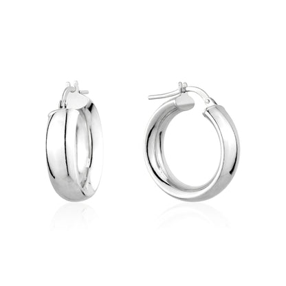 STERLING SILVER RH HOOPS ORSCP615