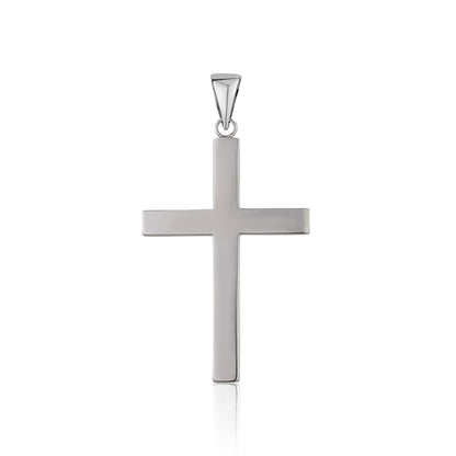 STERLING SILVER EXTRA LARGE PLAIN CROSS