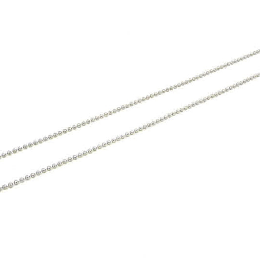 SILVER  BALL CHAIN 1.2MM