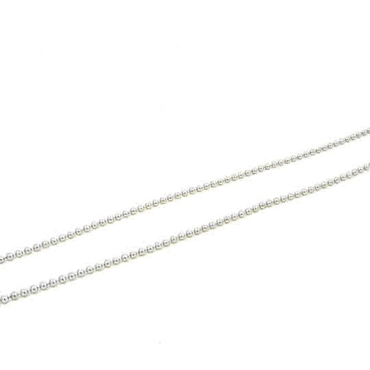 SILVER  BALL CHAIN 1.5MM