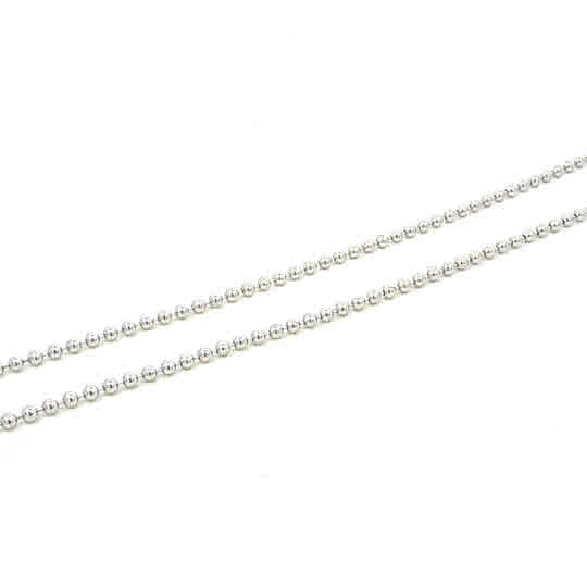 SILVER  BALL CHAIN 1.8MM