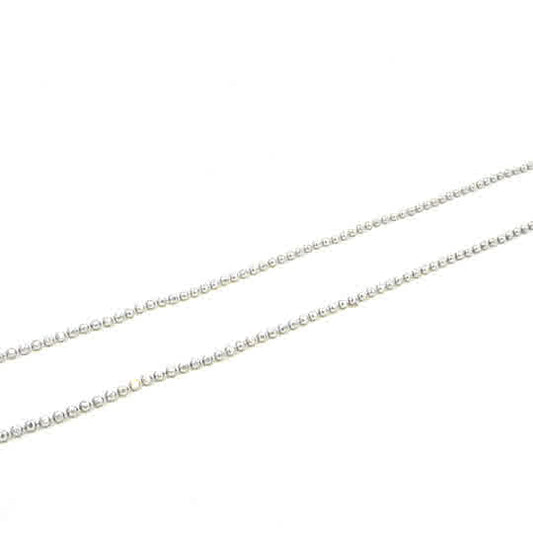 SILVER DC BALL CHAIN 1.5MM