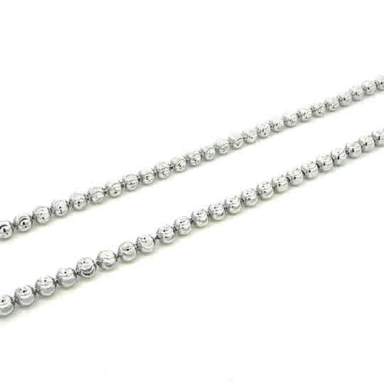 STERLING SILVER DC BALL CHAIN PLZML20400RH