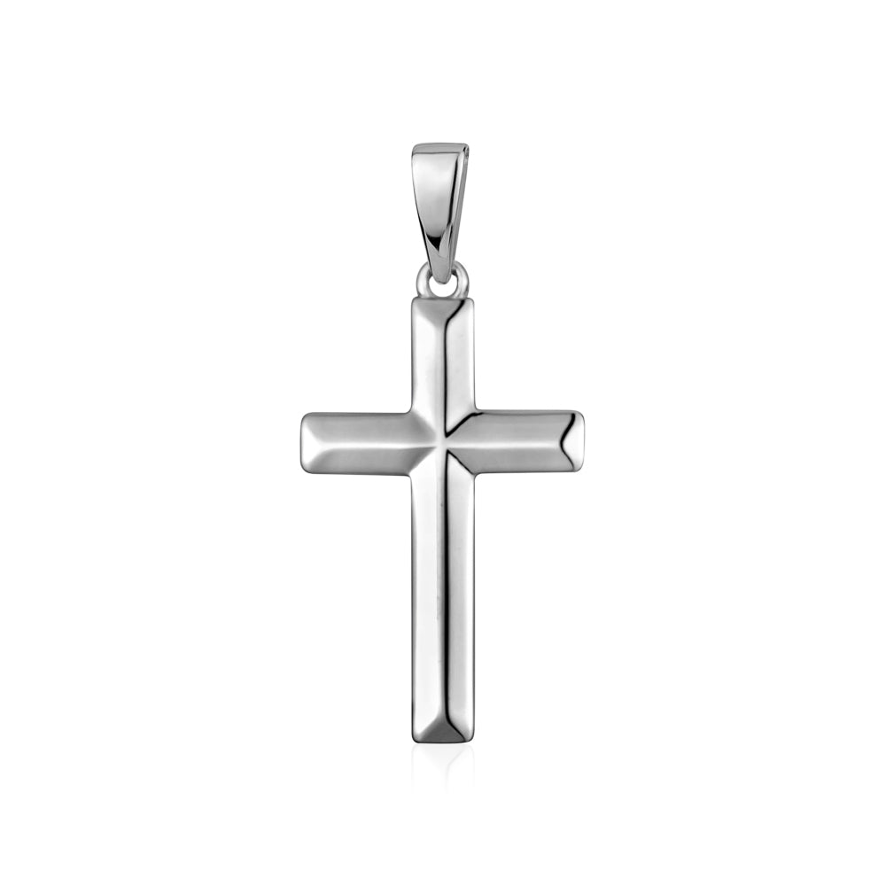 STERLING SILVER MEDIUM RH CROSS S105294