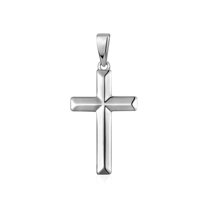 STERLING SILVER MEDIUM RH CROSS S105294