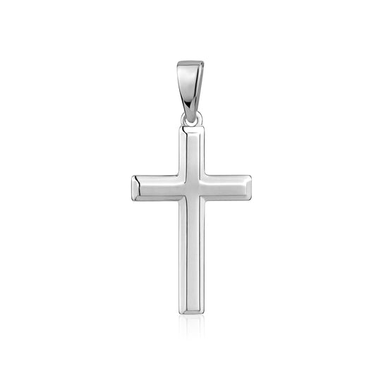 STERLING SILVER MEDIUM RH CROSS S105295