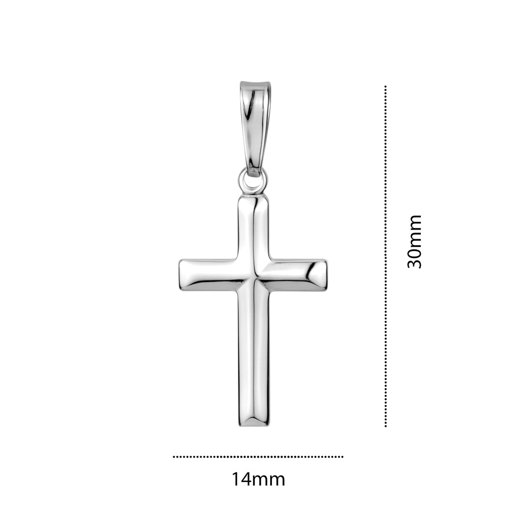 STERLING SILVER SMALL RH CROSS S105330