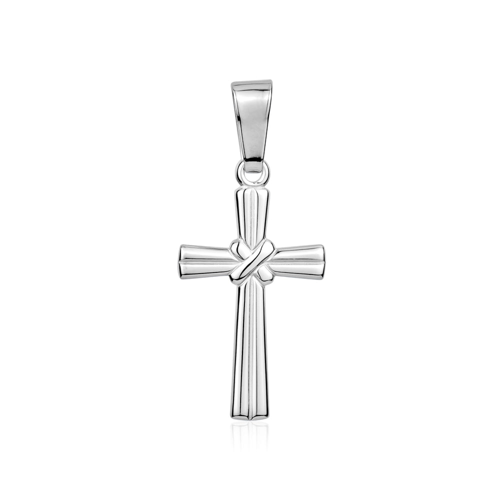 STERLING SILVER MEDIUM RH CROSS S105361