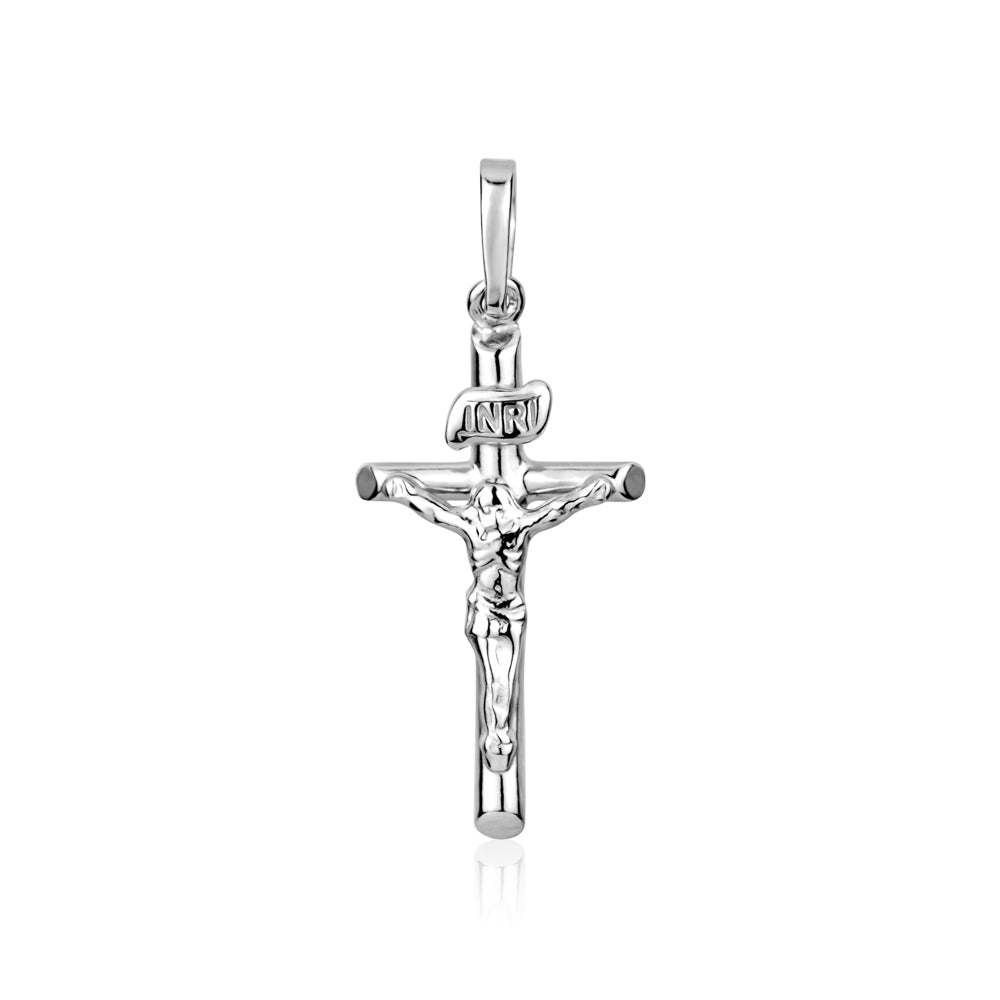 STERLING SILVER SMALL RH CRUCIFIX S744301P