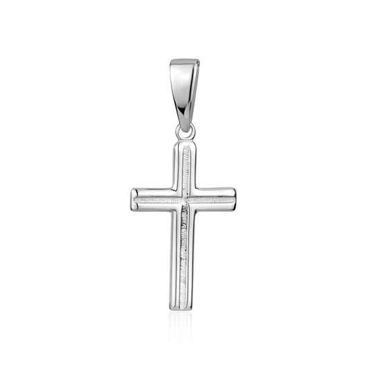 STERLING SILVER SMALL RH CROSS S105329