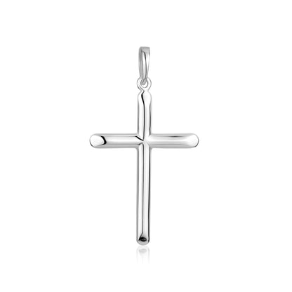 STERLING SILVER MEDIUM RH CROSS S119994PRH