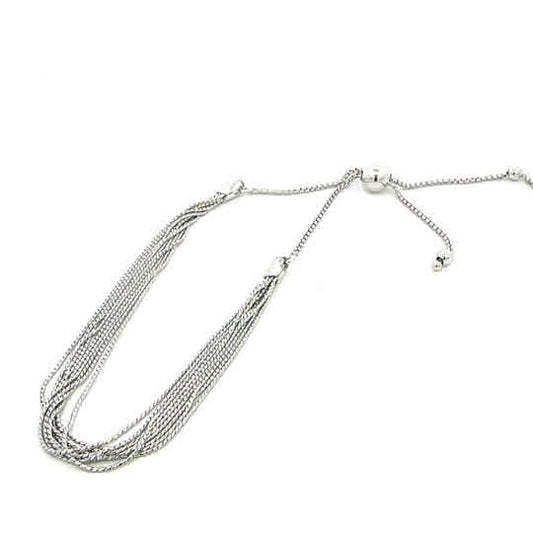 SILVER BOLO BRACELET SET10250BR