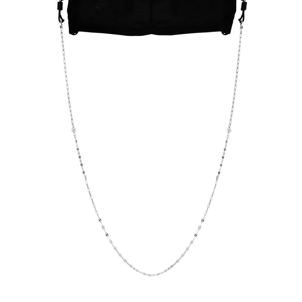 SILVER CHAIN FOR MASK