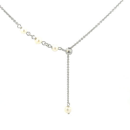 SILVER NECKLACE SET11497RH-16