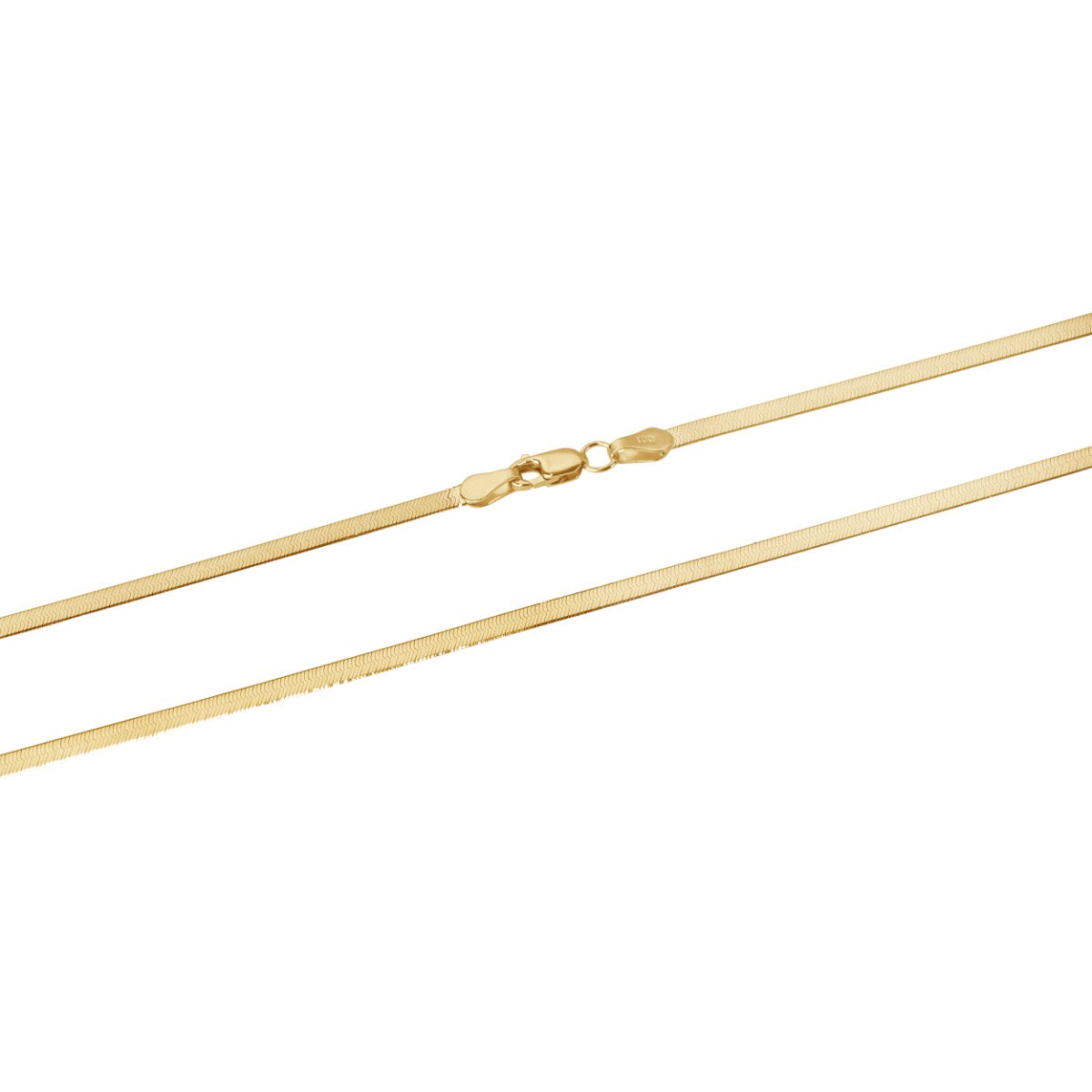 14KY HERRINGBONE CHAIN 3MM