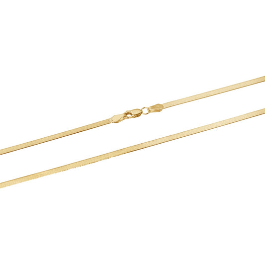 14KY HERRINGBONE CHAIN 3MM