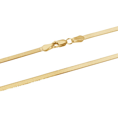 14KY HERRINGBONE CHAIN 5MM