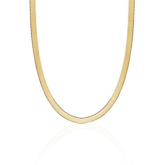 14KY HERRINGBONE CHAIN 5MM