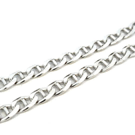 SILVER MARINE LINK CHAIN SHME250