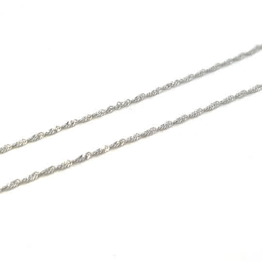 SILVER SINGAPORE CHAIN 1.5MM