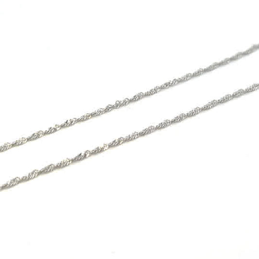 SILVER SINGAPORE CHAIN 1.5MM