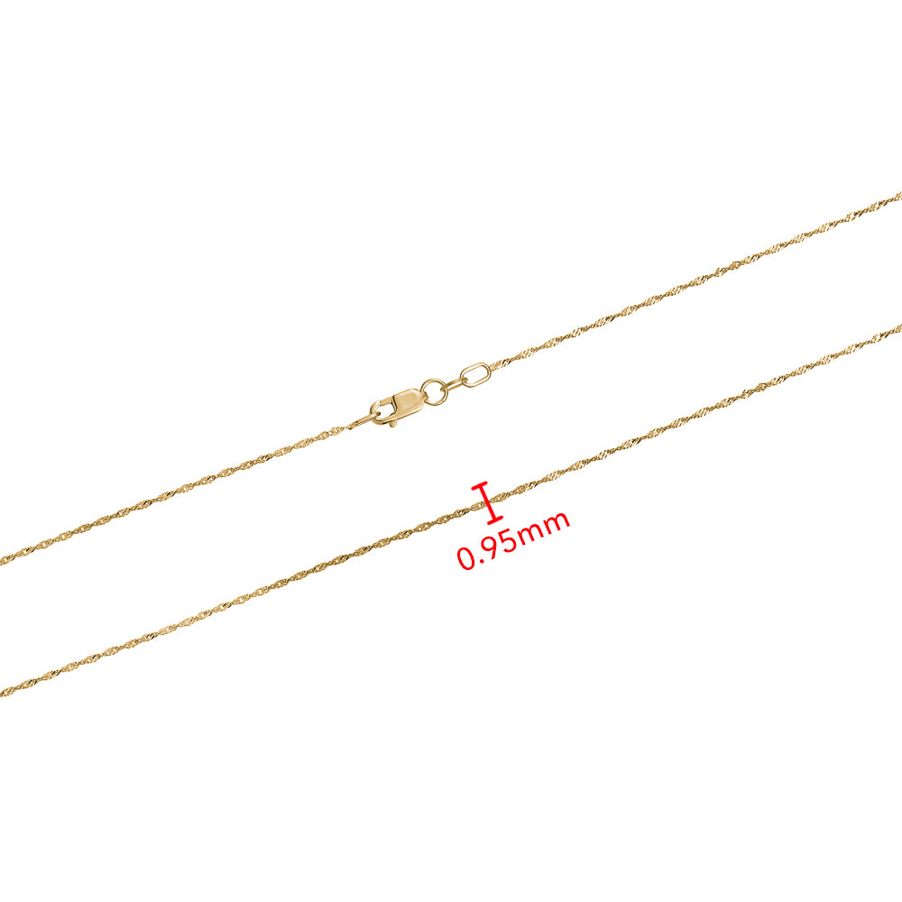 10KY SINGAPORE CHAIN 0.95MM