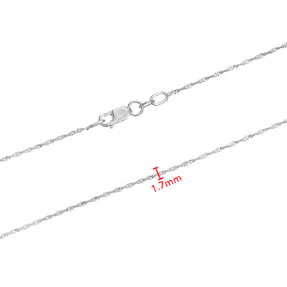 10KW  SINGAPORE CHAIN 1.7MM