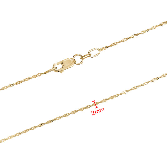 10KY SINGAPORE CHAIN 2MM
