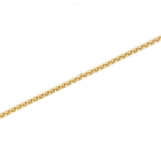 SILVER GOLD PLATED CHAIN 1 MICRON SP045GP