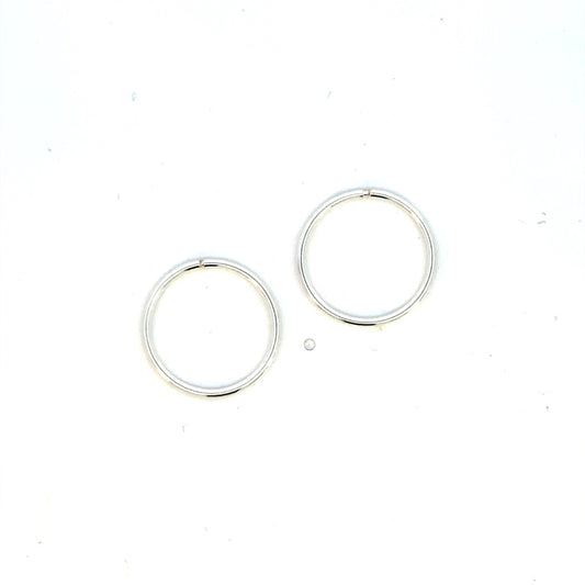 STERLING SLIVER 1MM SLEEPERS