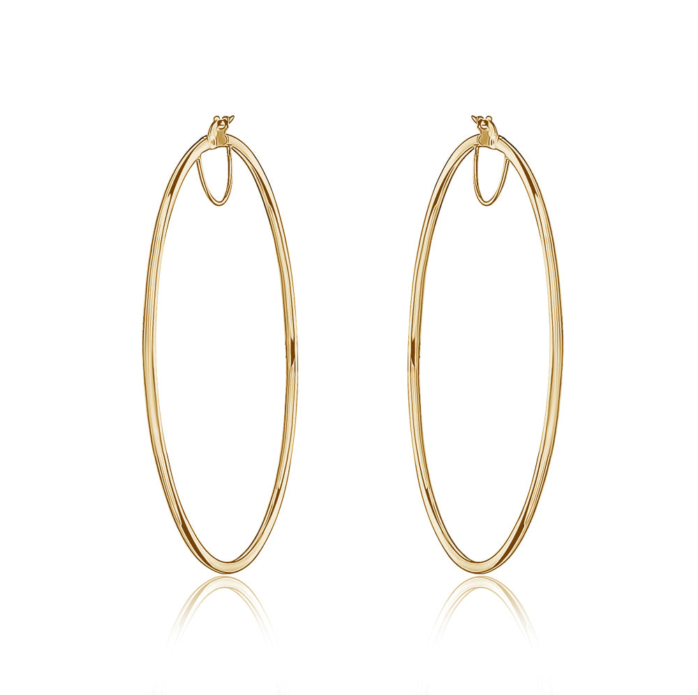 10K Yellow Hoops