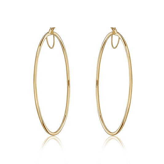 10K Yellow Hoops
