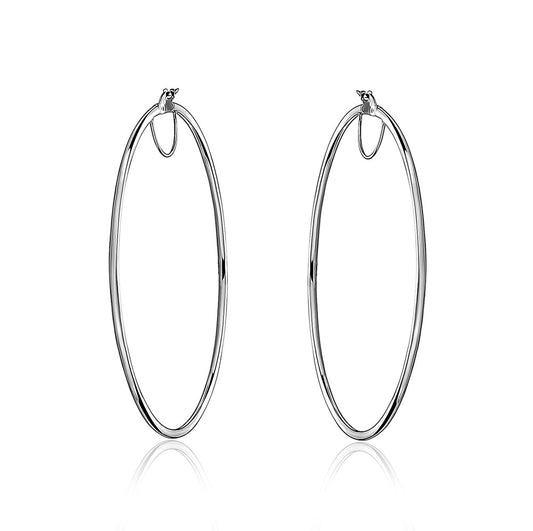 10K White Hoops