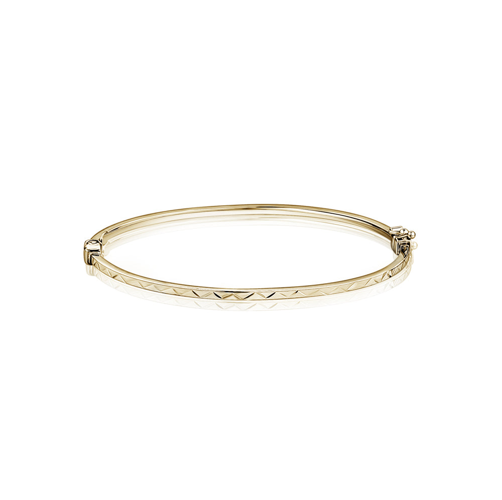 10k yellow Gold DC Bangles