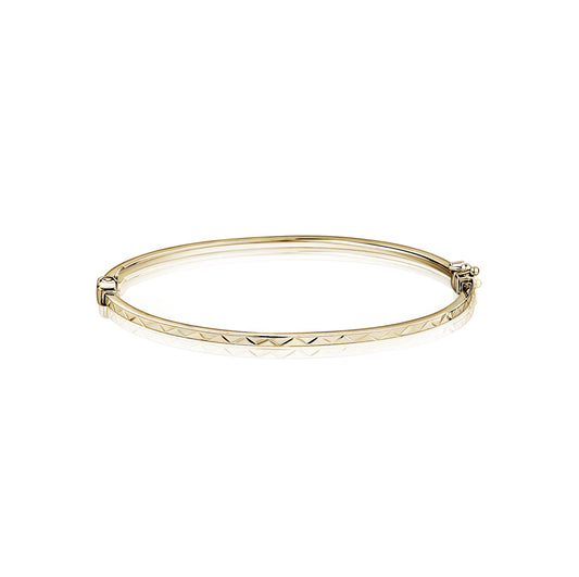 10k yellow Gold DC Bangles