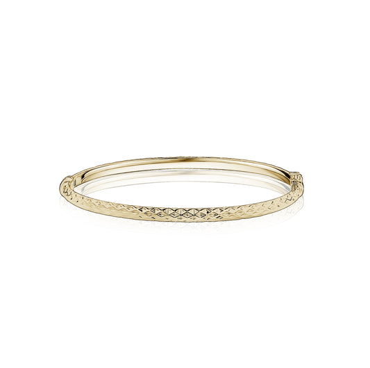 10k Yellow Gold DC Bangles