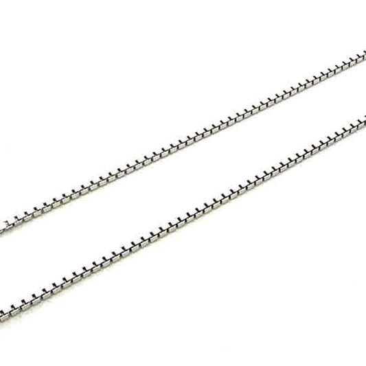 SILVER BOX CHAIN 1.1MM