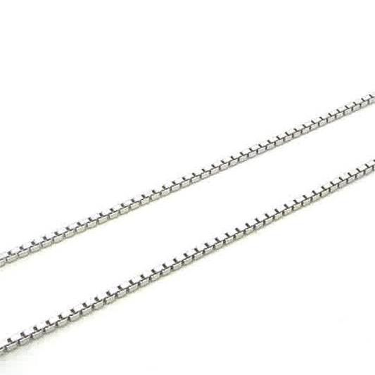 SILVER BOX CHAIN 1.3MM