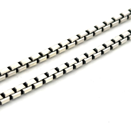 SILVER GUN METAL CHAIN VED300 I2LGM