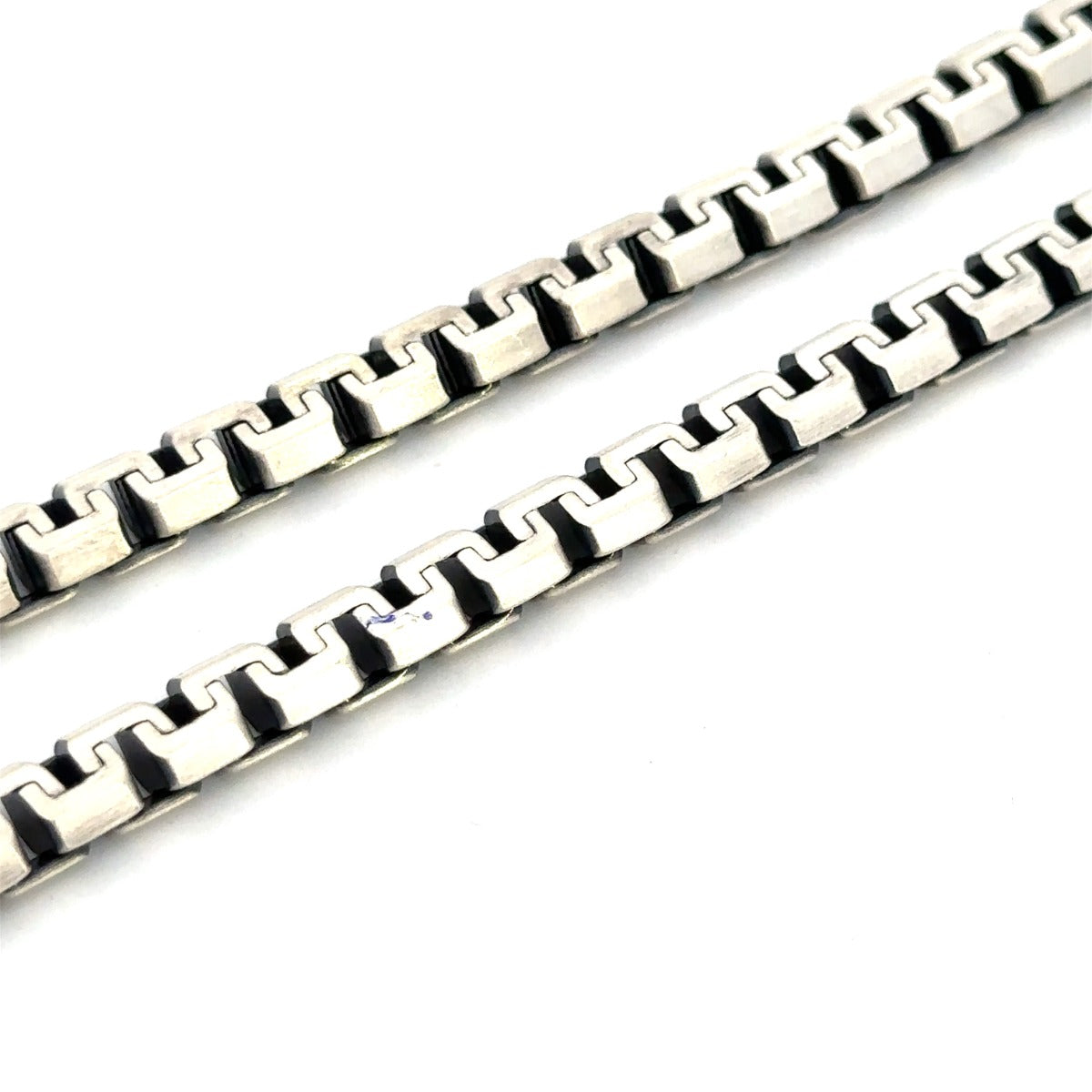 SILVER GUN METAL CHAIN VEDE400GM