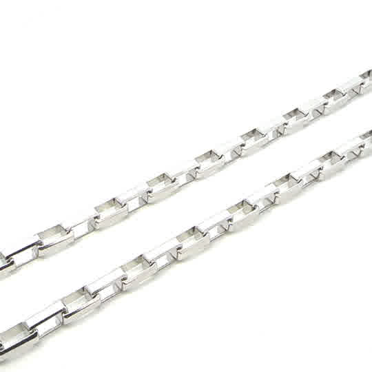 SILVER ELONGATED BOX 4.9MM