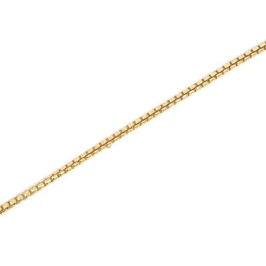 SILVER GOLD PLATED CHAIN 1 MICRON VET125GP